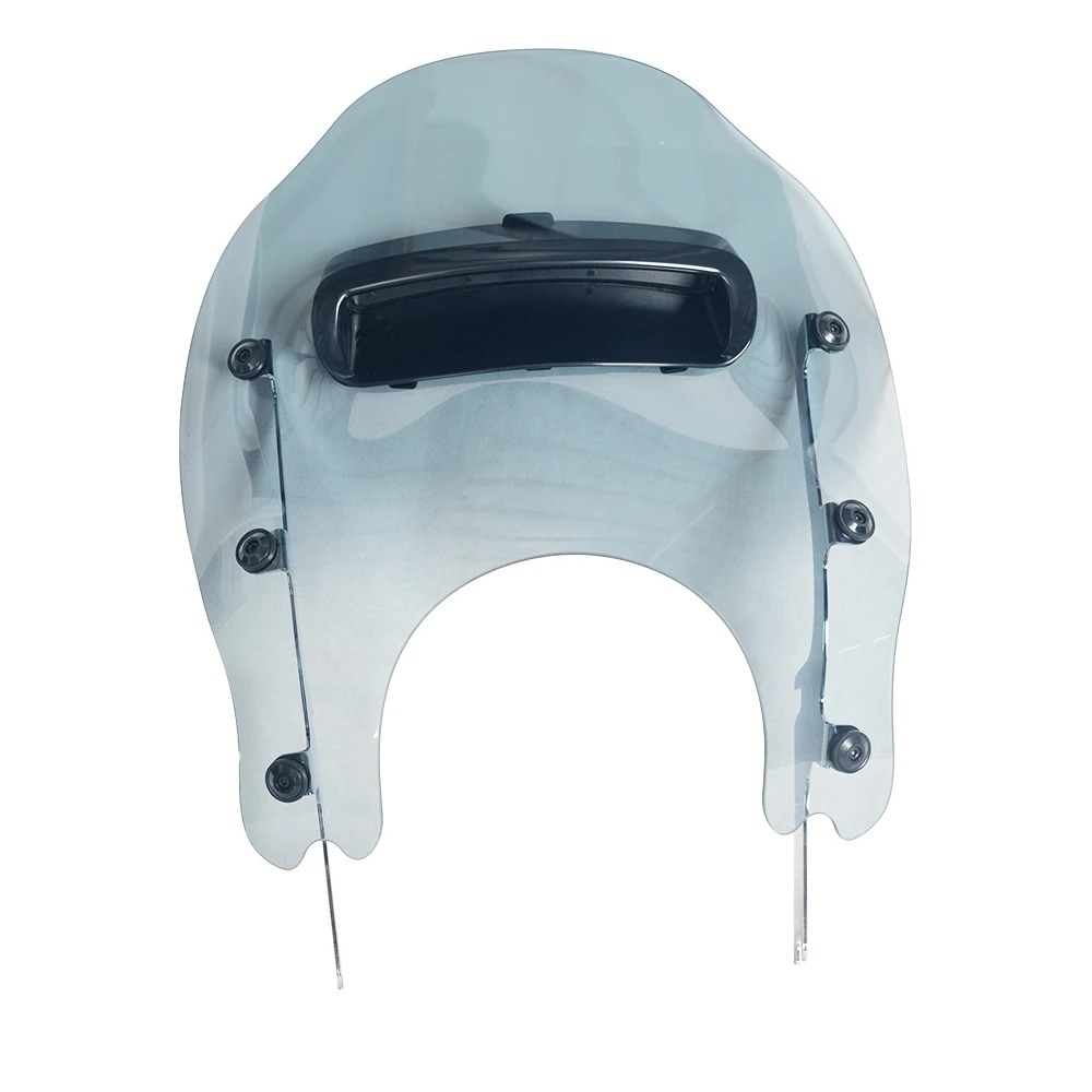 Motorcycle Detachables Wind Splitter Vented Windshield Windscreen for  94-later Road King Models (except FLHRS)